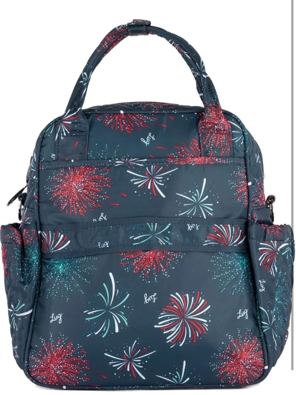 Lug Mini Puddle Jumper Firework Navy Tote - Picture 11 of 12